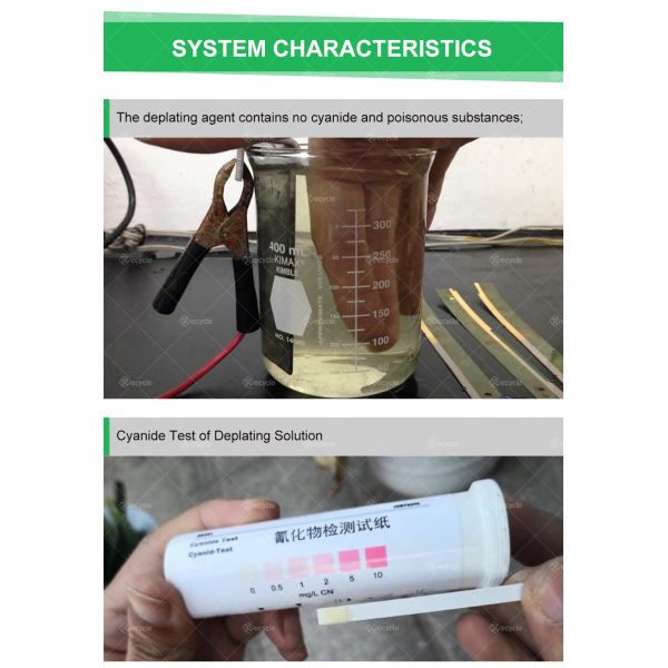 High Efficiency Gold Recovery Machine For Pcb Gold Etching Solution