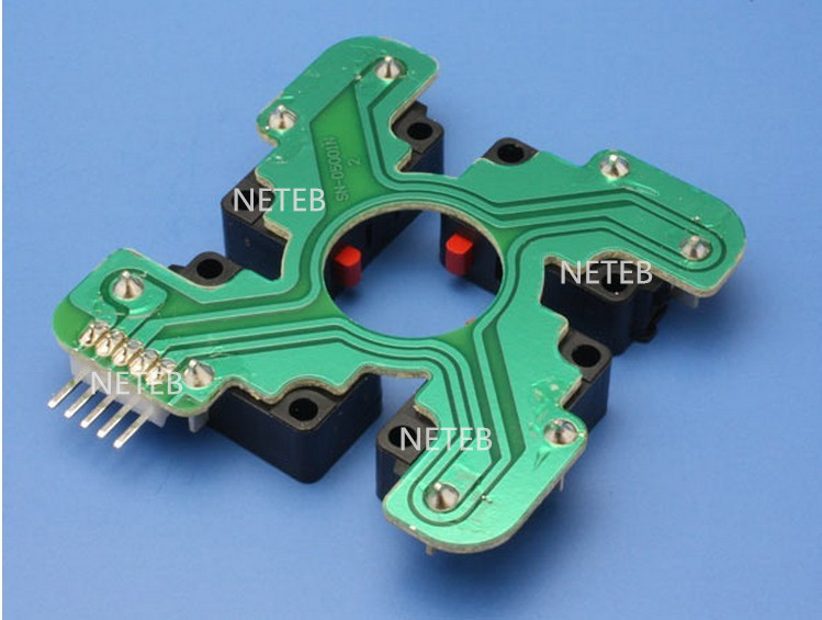  joystick pcb with microswitch for sanwa joystick Manufactures