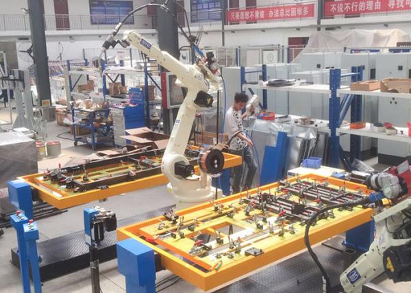 Quality Automatic Robotic Palletizing System / Buckets Robotic Systems Integration for sale