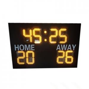  Indoor Wireless Controller LED Football Scoreboard With Time / Scores Display Manufactures