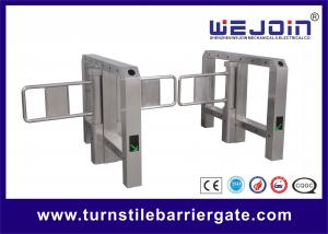  Portable Single Bridge type Swing Barrier Gate for Pedestrian , Supermarket Swing Gate Manufactures