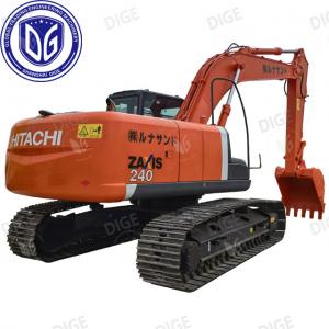  24 Ton ZX240 Used Hitachi Excavator Used Crawler Excavator Moving Hydraulic Drive Manufactures