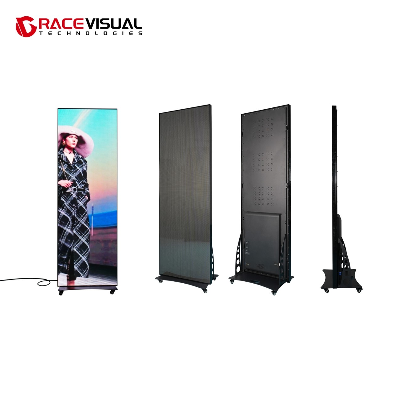  Modular Magic: Build Custom-Size Screens! IP Series Splicing Displays - 48kg Lightweight 3840Hz Refresh CCC/CE Certified Wheels Base Manufactures