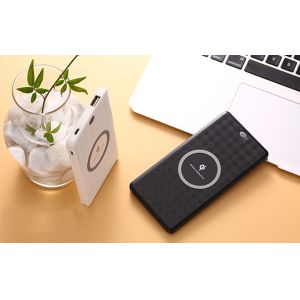 Portable Wireless Power Bank 6000 mAh Safety Circuit Protection With MCU Control