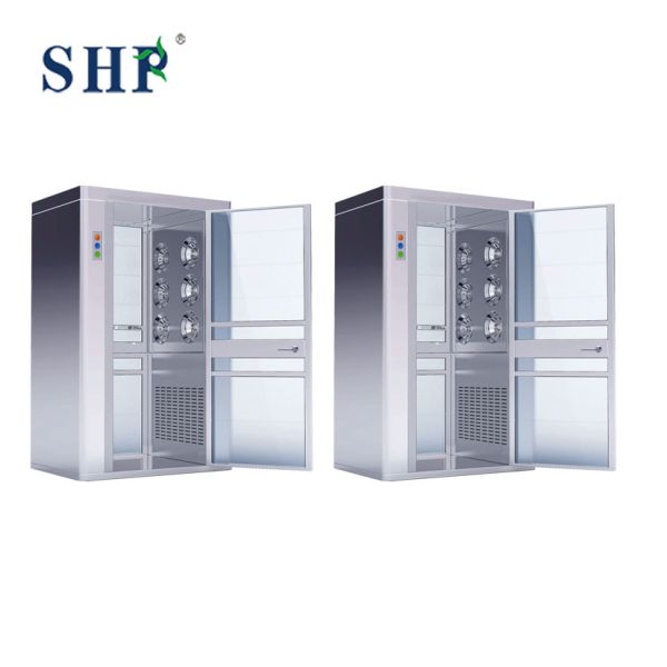 Customizable Compressed Air Shower Tunnel Decontamination Air Shower