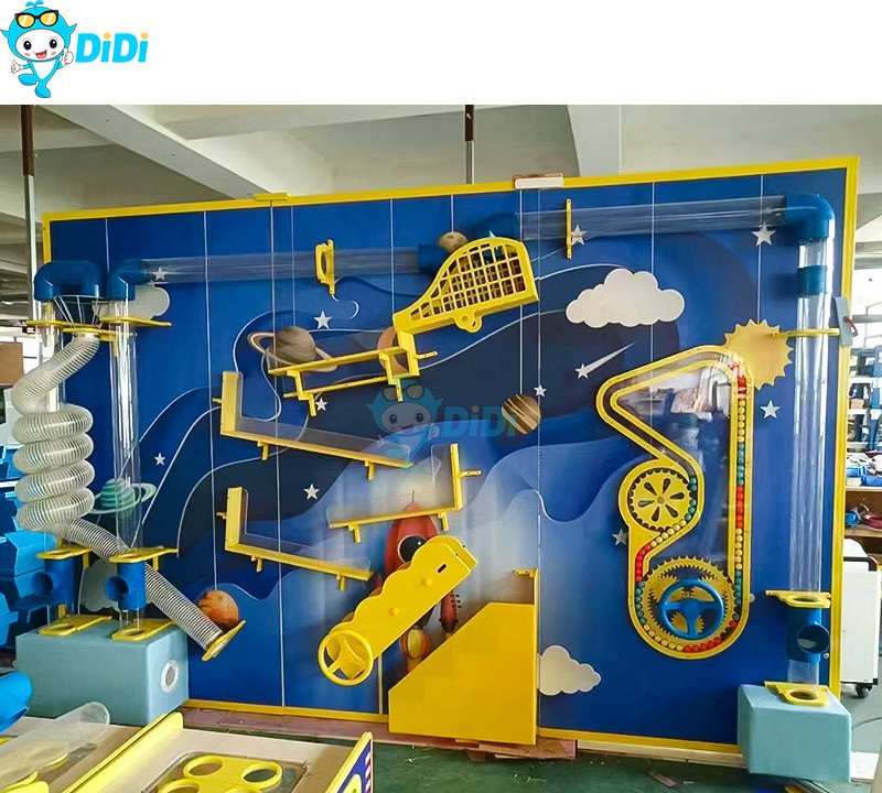  Customized Indoor Playground Interactive Wall Games Space Theme Interactive Ball Wall Manufactures
