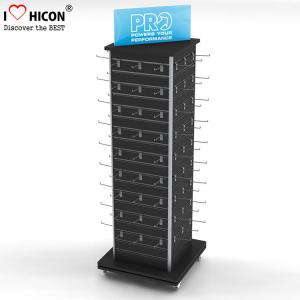  Custom Display Stand Power Your Performance Wood Wire Spinner Rack Display Manufactures