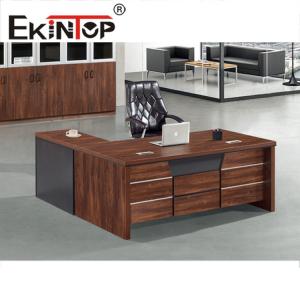  Half Round Office Desk Furniture European 100% MDF Executive Office Desk Manufactures