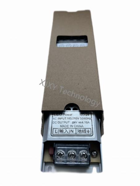 Quality IP20 Ultra Thin LED Driver 24V 100W 4.2A Strip Light Box LED Transformer for sale