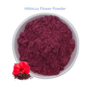  Roselle Extract Hyaluronic Acid Sodium Hyaluronate Hibiscus Flower Powder Manufactures