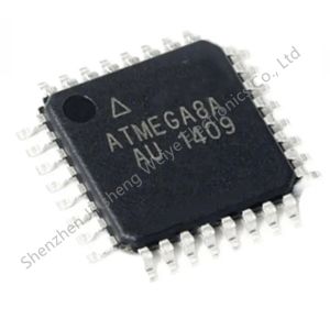 ATMEGA8A-AU 8-bit Microcontroller -MCU AVR 8KB, 512B EE 16MHz 1KB SRAM