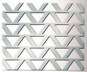 Triangle Hole Perforated Metal