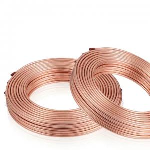  Astm B280 C12200 Copper Pipe Coil 15mm 6.35x0.7mm Thin Wall Copper Tubing Manufactures