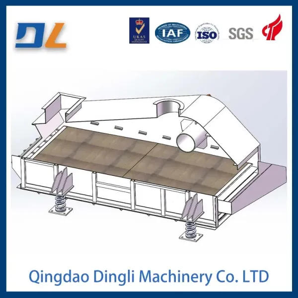 Inertial Linear Vibrating Screen Sand Machine