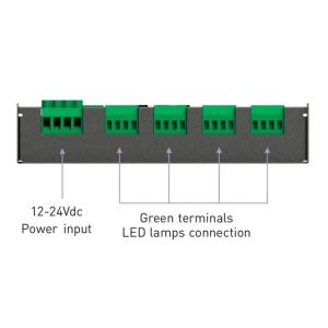 4A * 12CH Max 1152W Output 12 Channel DMX Decoder With Signal Amplifier Function