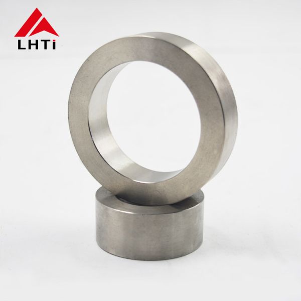 Gr5 Bright Surface Titanium Forged Rings 99.0%min Ti Content