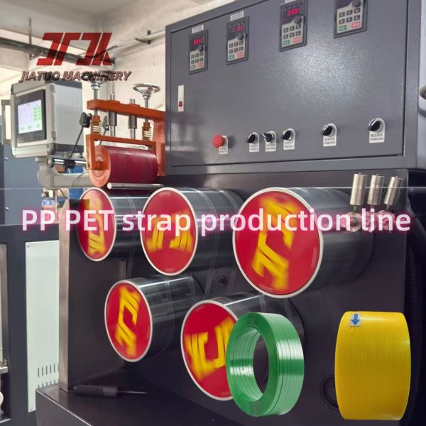 5-19mm Width PP Polyester Strap Banding Belt Making Machine With Automatic Winder