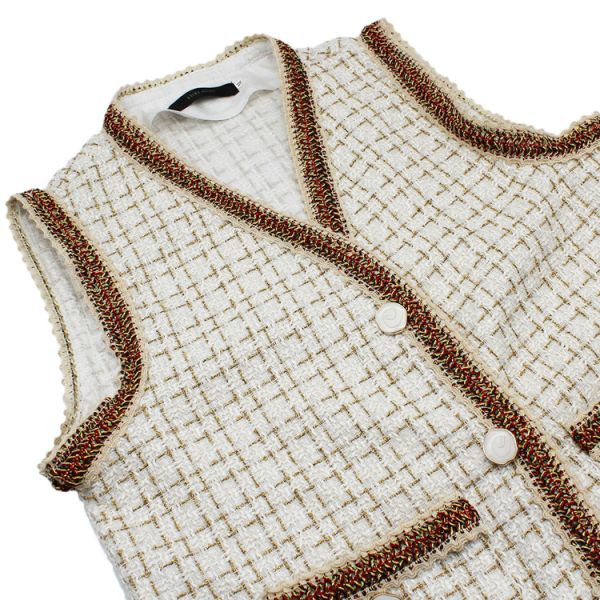 KJ20001 100% Polyester 3.5cm Crochet Braid Trim