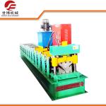 222mm Width Ridge Cap Glazed Tile Roll Forming Machine With Shearing System