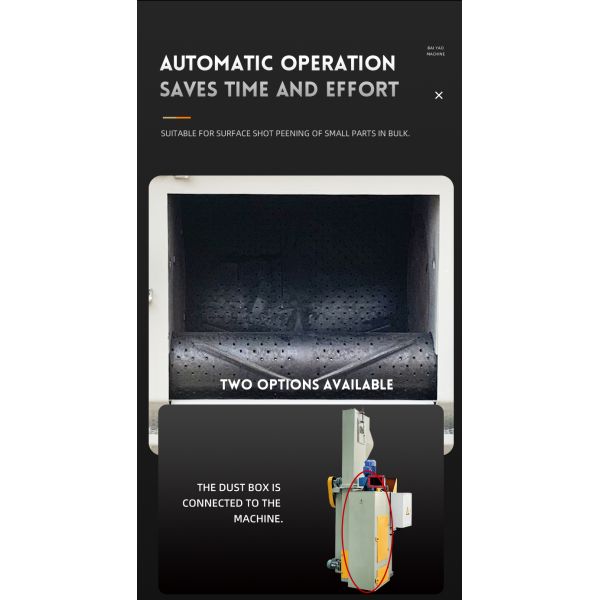 Small Parts Shot Blasting Machine Automatic Shot Blasting Cleaning Machine