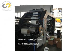  180pcs/minute high speed stack type flexo printing machine for plastic bag, paper bag Manufactures