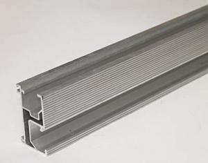  Silver Solar Roof Mounting Rail With Anodized AL600-T5 Aluminum Manufactures