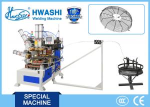  Spiral Wire Looping Automatic Welding Machine For Industrial Fan Guard Mesh Manufactures