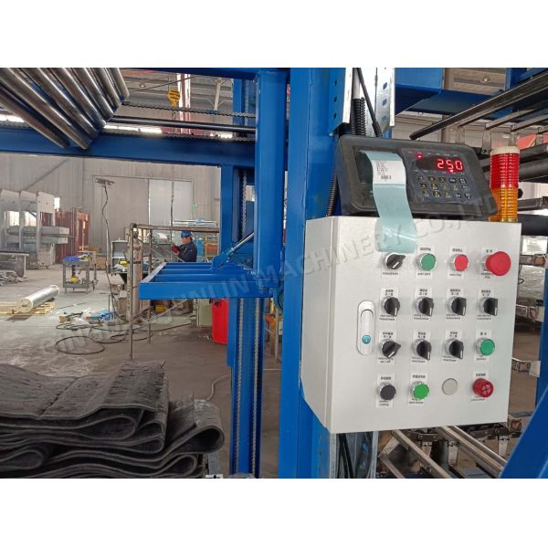 Customized Batch Off Rubber Sheet Cooling Machine With Automatic Control System