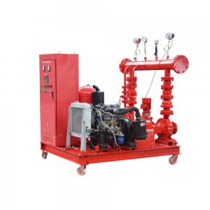 China electric engine fire water pump with diesel engine cast iron with SS304 impeller  380v 415v 440v 220v /50hz /60hz on sale