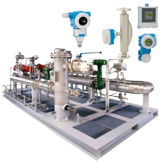 Quality Bule and White Endress Hauser Flowmeter with Premium Accuracy and Robustnessm Consisting of a Transmitter and a Sensor For Industry for sale