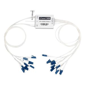  High Wavelength Accuracy and Stability 16CH Compact CWDM CCWDM Multiplexer for Protocol and Rates Transparent Applications Manufactures