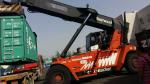 New Battery Used Reachstacker Lifting Stacker Diesel Engine Power Source