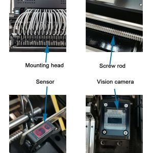 HT-F9 SMT Manufacturers SMT mointer pcb printing machine LED strip light pcb