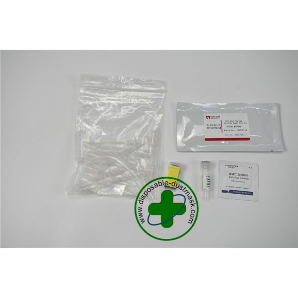 One Step Covid-19 Virus Detection Test Kit Diagnostic Reagent Test Kit With Ce