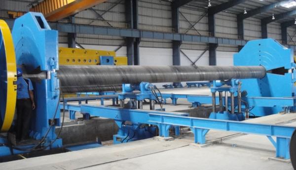 Quality Large OD Steel Pipe Beveling Machine Double End Beveling Type Easy Operation for sale