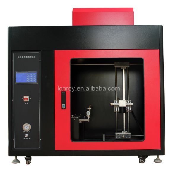 Horizontal Vertical Combustion Tester Testing Machine Flammability Tester