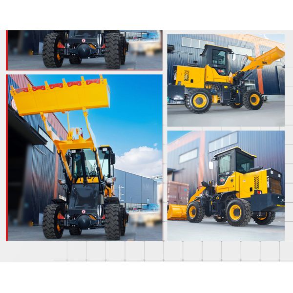 Wheel Loader 1.5ton Mini Front End Loader Bucket Loader with Log Grapple for Sale