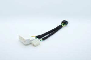  16P Power Input Line Black PCB Molded Car Wiring Harness Standard USB Manufactures