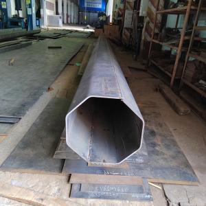  Customized Galvanized Electric Power Pole 3mm-12mm Thickness Manufactures