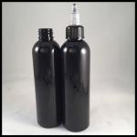 Black PET E Liquid Bottles ropper Container With Childproof Caps Health / Safety