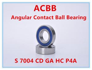China S 7004 CDGA HCP4A Ceramic High Speed Bearings 36000RPM-40000RPM on sale