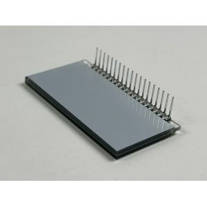 Custom 8 Segment LCD Display and 7 Segment LCD Display Price Options for Black