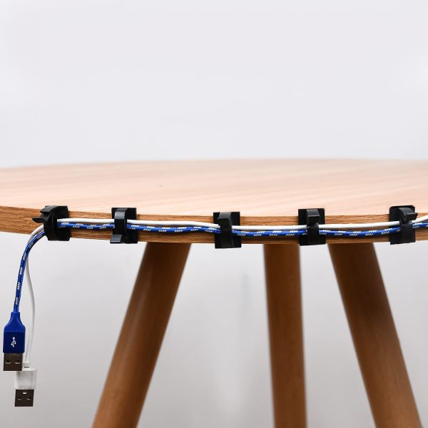 Adjustable Wire Mounting Clips Nylon Plastic Feeder Cable Clamp Electrical Cable Holder Clip