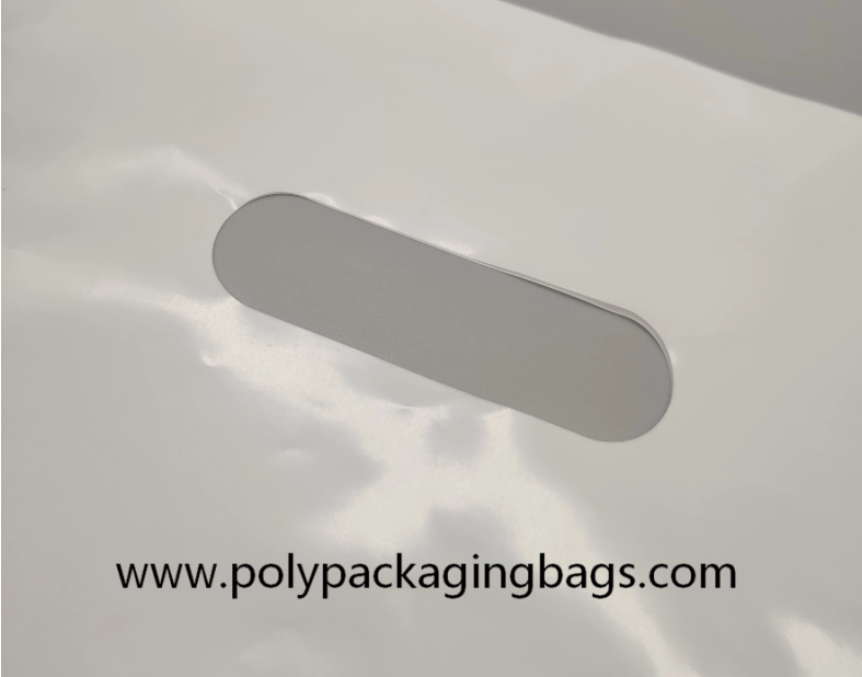 Gravure Printing 60 Micron Patch Handle Plastic Bags