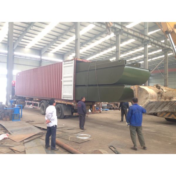 River Cutter Suction Dredger 20m Dredging Depth 10inch Draught