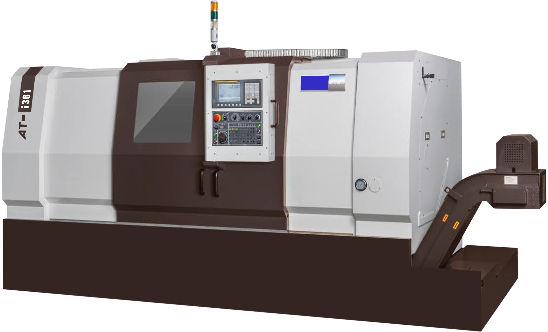  Advanced AT-361MY Turning Machine with 1100mm Z-Axis Processing Length Manufactures