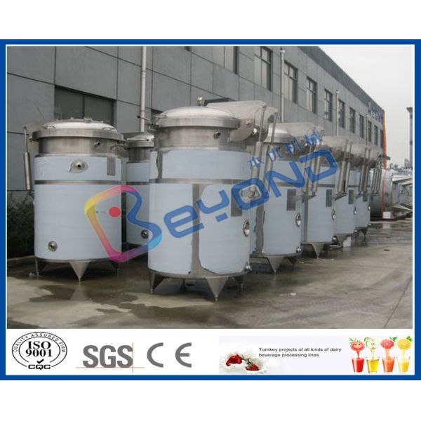 5000L/7000L jacket tank for liquid coffee extracting tank with temperature control
