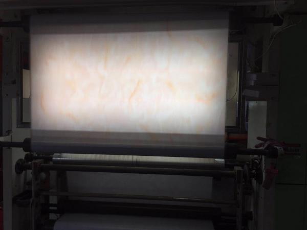 WPC Foam Board Cover Thermal Transfer Film Rolls Environmental Friendly