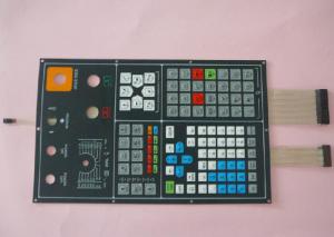  Professional 50V Tactile Metal Dome Membrane Switch Embossed Membrane keypad Manufactures