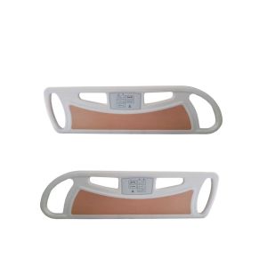 Side Rails Hospital Bed Accessories PP With Electric Press Button Multi Function